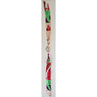 "Frozen In Time" 1960's Vintage Watch Face Tie Bracelet/Choker
