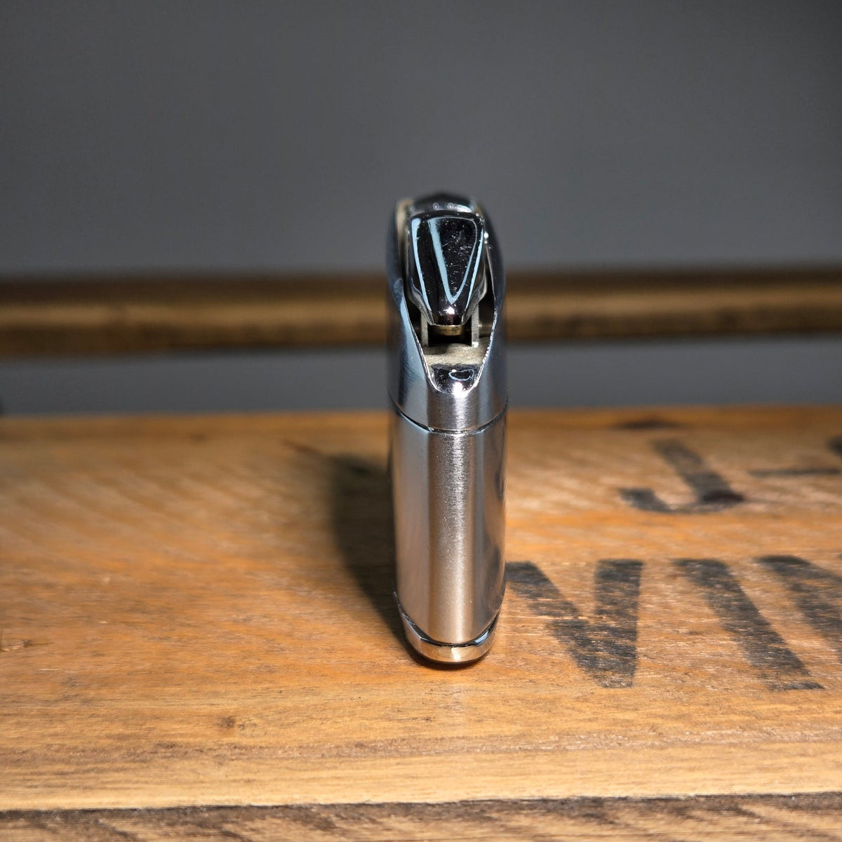 VINTAGE *NEW* 1950's Silver Slick Rick Magnum 300 Lighter Japan