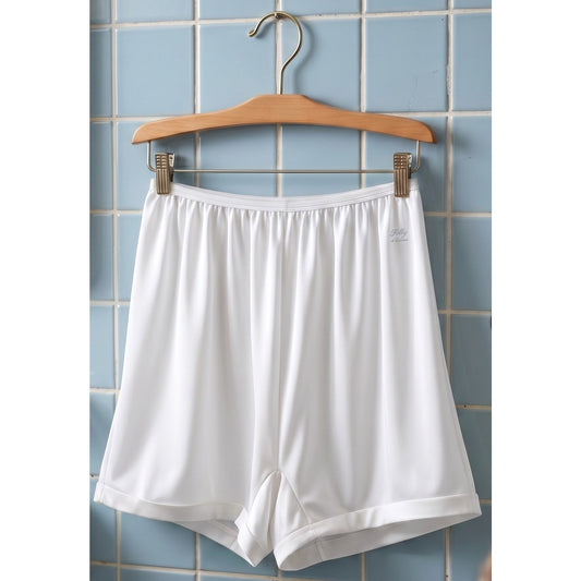VINTAGE *NEW* 1960's Plymouth Women's White Bloomers Panties Size 8 (L) USA