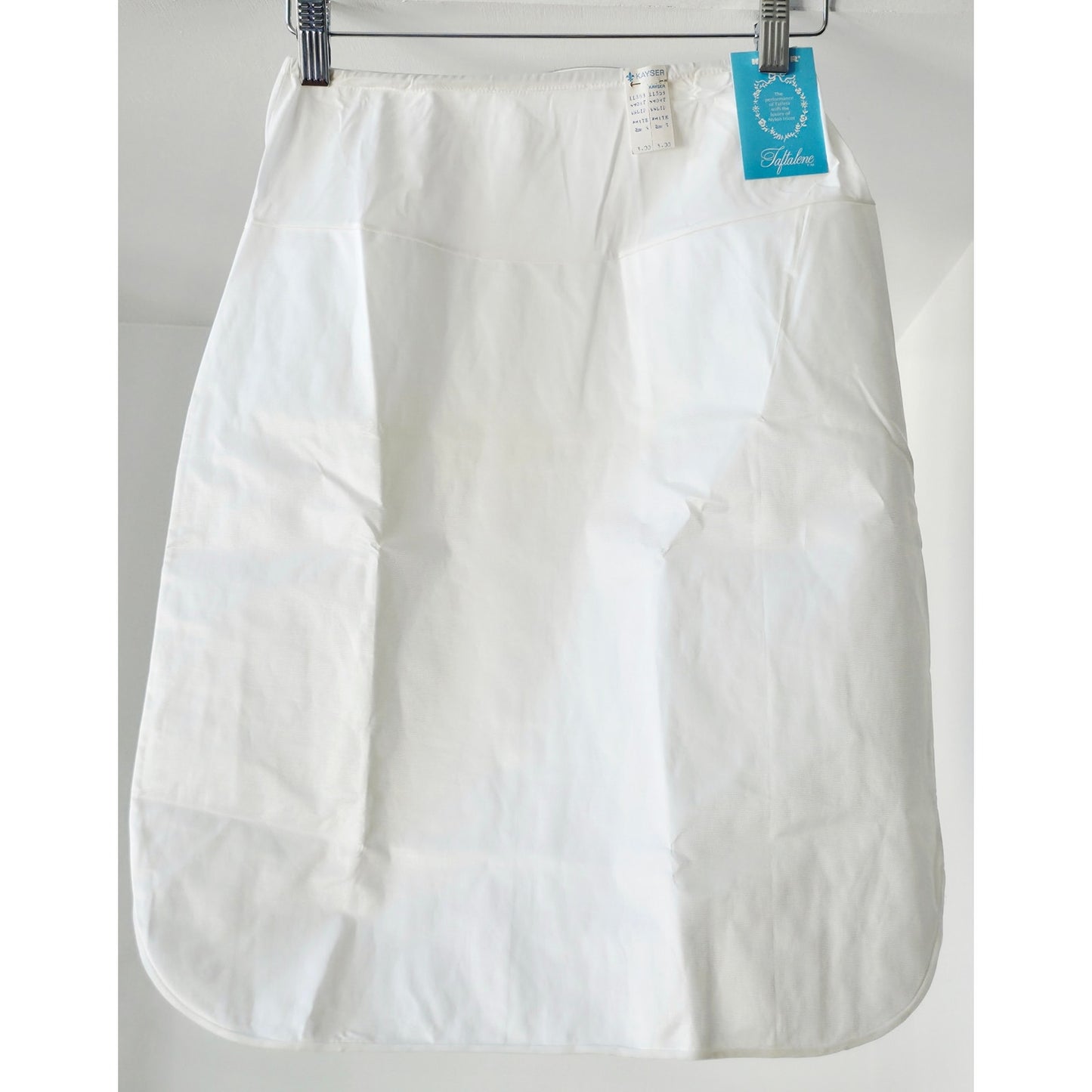 VINTAGE *NEW* 1960's Kayser Women's White Half Slip Size S