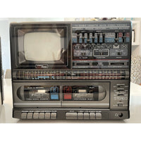 VINTAGE *NEW* 1980's General Sound GS-102S Portable Boombox w/TV