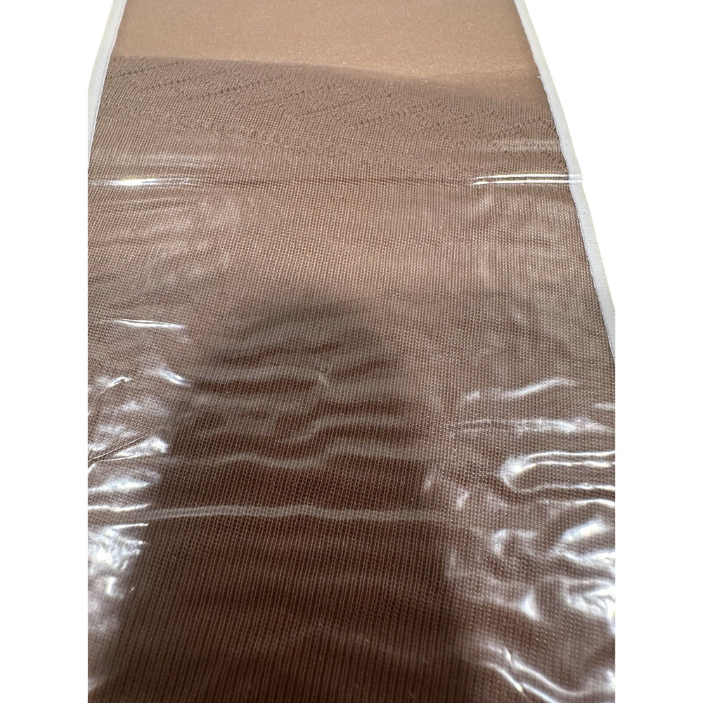 VINTAGE *NEW* 1950's Hosiery Seamless Mesh-Beigetone-Sz 8.5 X 2-pk