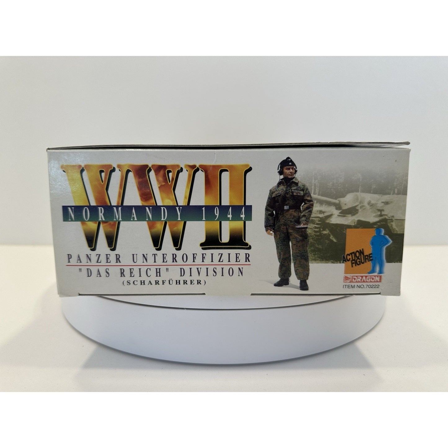 VINTAGE *NEW* Dragon WWII "Oskar* Normandy 1944 Panzer Action Figure