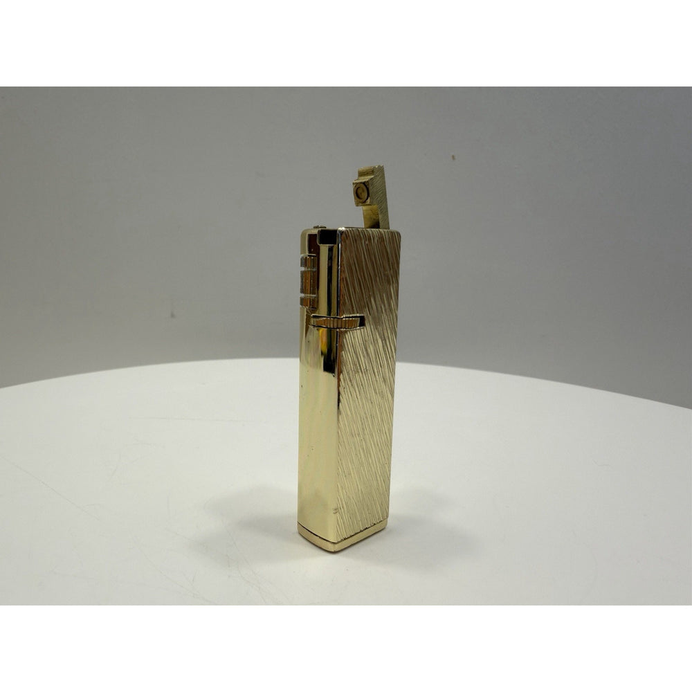 VINTAGE *NEW* 1950's Stellar Gold Textured Super Lighter