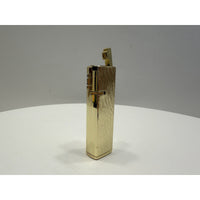 VINTAGE *NEW* 1950's Stellar Gold Textured Super Lighter
