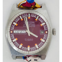 "Frozen In Time" 1960's Vintage Watch Face w/ Silk/Satin Tie Bracelet
