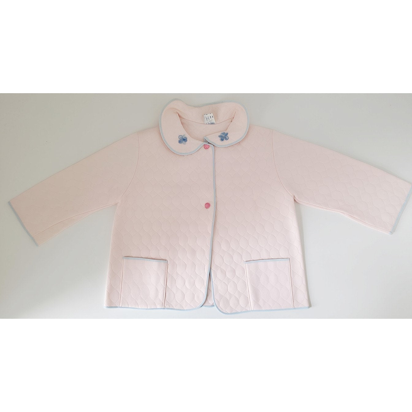 VINTAGE *NEW* 1960's Countess Layne Women's Light Pink Pajama Top Size S