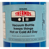 VINTAGE *NEW* 1977 Genuine Thermos Vacuum Bottle Blue 14.4oz USA