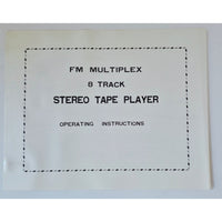 VINTAGE *NEW* MIKA FM Multiplex 8 Track Car Stereo JAPAN