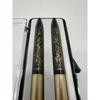 VINTAGE *NEW* 1960's Set of 14K Gold Filigree Perfumed Pens USA