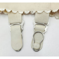 VINTAGE *NEW* 1960's Stephanie Women's Cream Shapewear w/Garters Size M USA