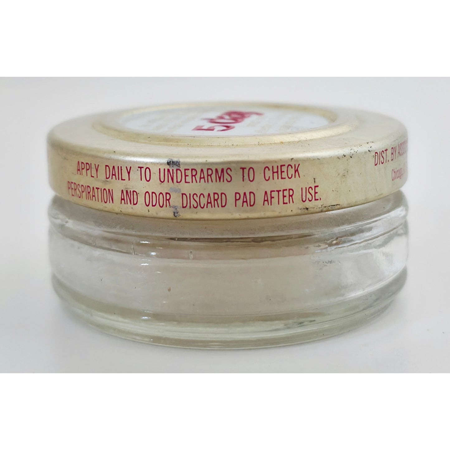 VINTAGE *NEW* 1970's 5 Day Deodorant in Original Glass Container Made in USA