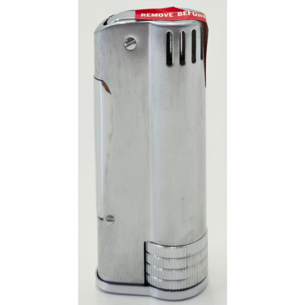 VINTAGE *NEW* 1960's Continental Butane Kwik-Fill Silver Lighter Japan