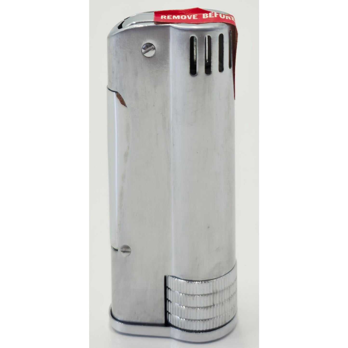 VINTAGE *NEW* 1960's Continental Butane Kwik-Fill Silver Lighter Japan