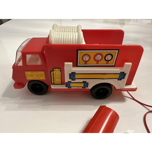 ViNTAGE *NEW* 1970's Durham's Rescue 1 Fire Truck w/Remote Control
