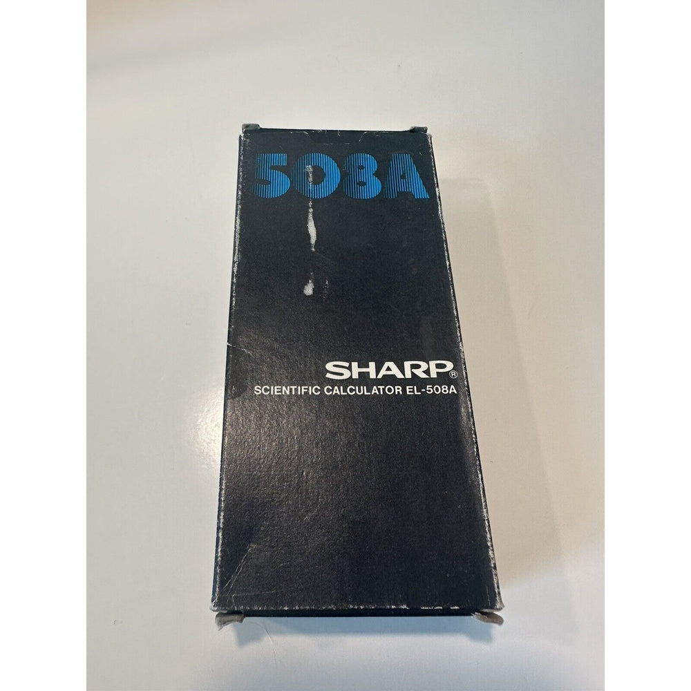 VINTAGE *NEW* Sharp EL-508A Scientific Digital Electronic Calculator