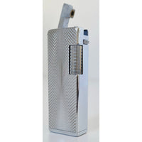 VINTAGE *NEW* 1960's Silver Textured Lighter in Original Box by Supreme USA