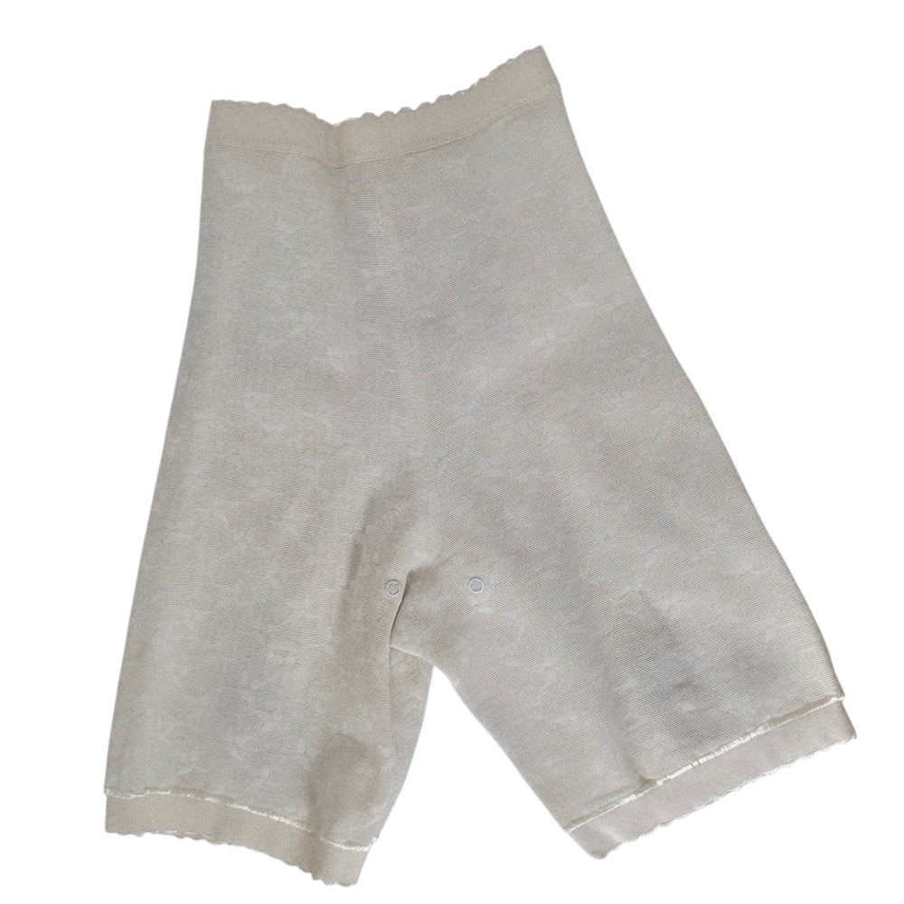 VINTAGE *NEW* 1960's Women's Cream High-Waisted Girdle with Garter Size S USA