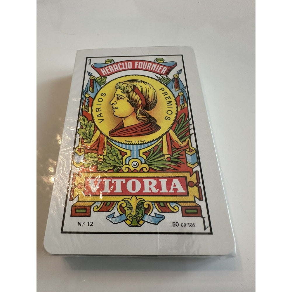 VINTAGE *NEW* Set 2 Heraclio Fournier Vitoria Playing Card Decks