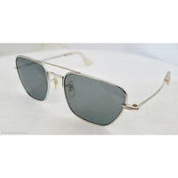 VINTAGE *NEW* 1970's Glam Unisex Silver Frame with Gray Lens Sunglasses