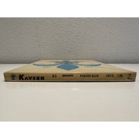 VINTAGE *NEW* Kayser Hosiery-Seamless-Parade Blue Sz10.5L X 2 Pair