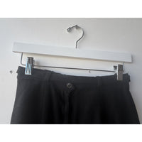 VINTAGE *NEW* 1960's Black Pencil Cashmere/Nylon Italian Belted Skirt