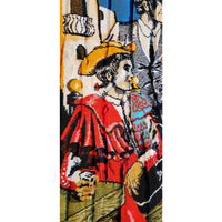 VINTAGE *NEW* 1960's Spanish Flamenco Ensemble Wall Art/Rug Tapestry