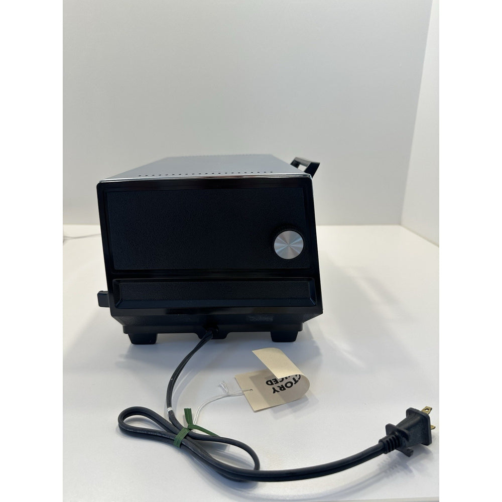 VINTAGE *PRISTINE* 80's Proctor-Silex RLOCCU Black Oven Toaster Broiler Unused