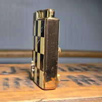 VINTAGE *NEW* 1960's Ron Imperial Checkered Kitty Cat Lighter Japan