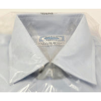 VINTAGE *NEW* 1960's Men's Light Blue Shirt Poly/Cotton Blend Size 14.5-32 by Duron