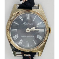 "Frozen In Time" 1960's Vintage Watch Face w/ Silk/Satin Tie Bracelet