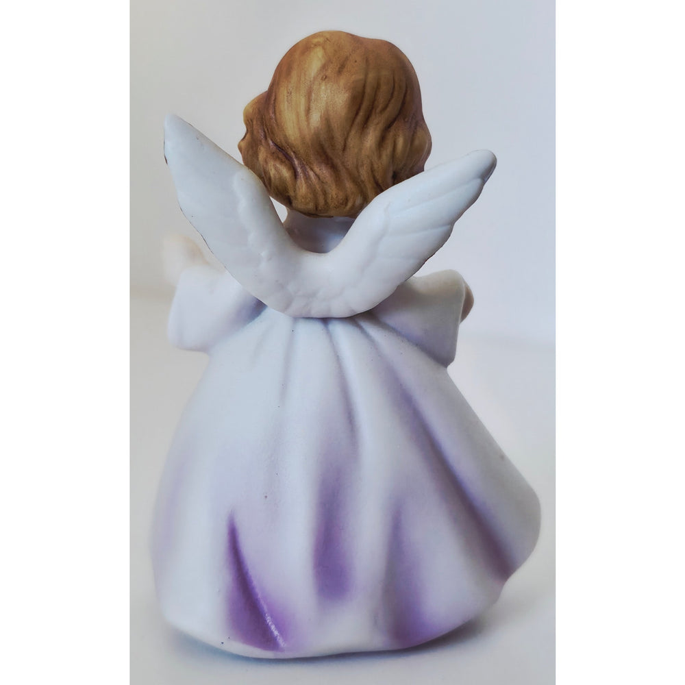 VINTAGE *NEW* 1960's September Girl Birthday Angel Figurine Porcelain 7C-42