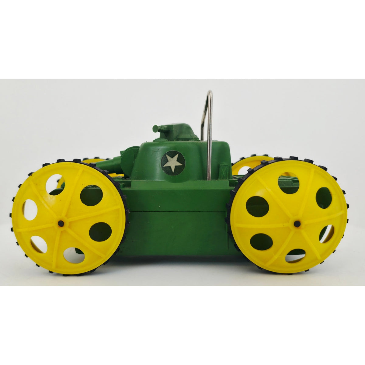 VINTAGE *PRISTINE* 1970's Green Electronic Toy Tank