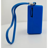 Needs Lovin' - VINTAGE 1960's MUSTANG AM Micro Solid State Transistor Radio Blue - Needs Lovin'