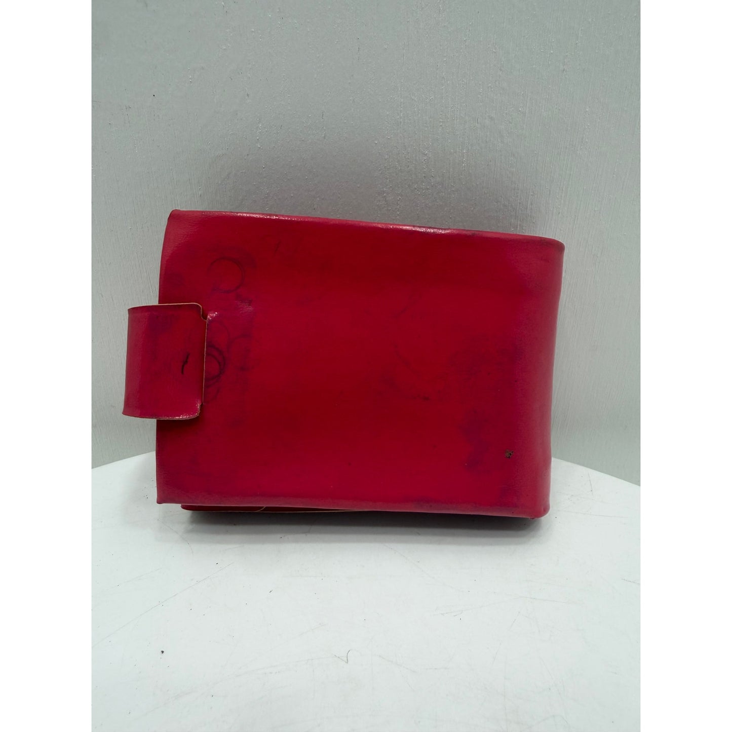 VINTAGE 1970's Bi-Fold Coin/Photo/Cash Pink Vinyl Wallet