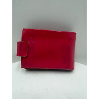 VINTAGE 1970's Bi-Fold Coin/Photo/Cash Pink Vinyl Wallet