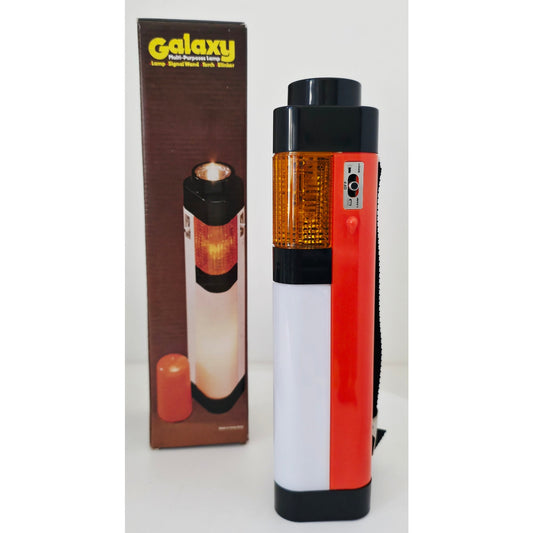 VINTAGE *NEW* 1970's GALAXY Multi-Purpose Flashlight Emergency Signal Blinker