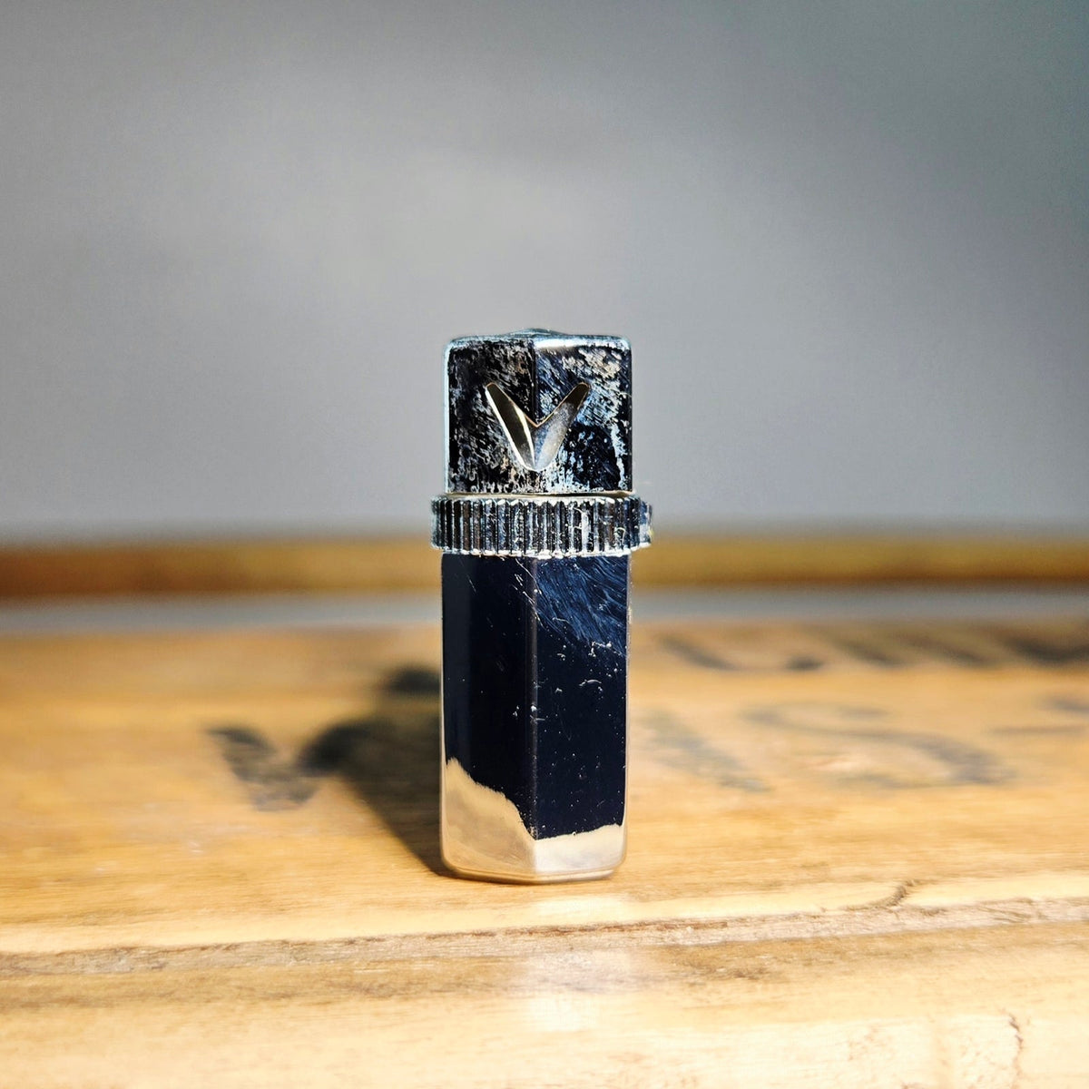 VINTAGE *NEW* 1960's Citation Silver Sleek Lighter Japan