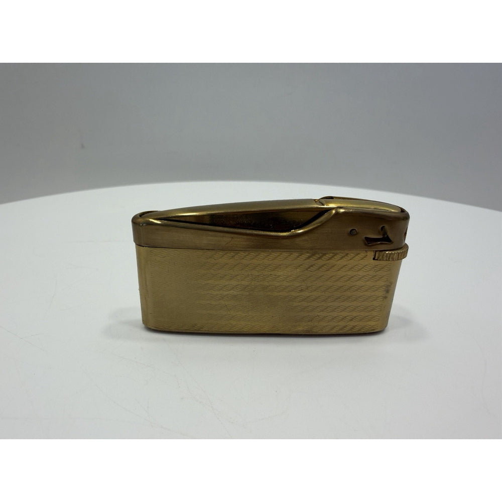 VINTAGE *NEW* 1950's JJJ Butane Wide Brass Super Lighter