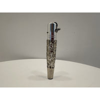 VINTAGE *NEW* 1950's "Women's" Lighter with Ornate Design Japan Silver