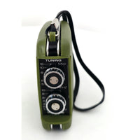 VINTAGE *NEW* 1970's Four Star FS-7 Green Solid State AM Transistor Radio