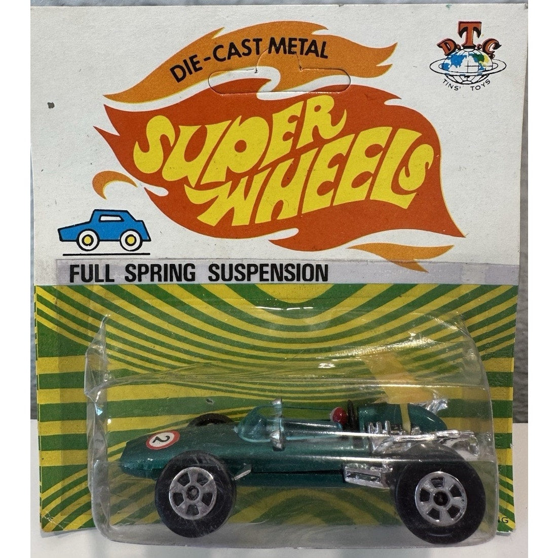 VINTAGE *NEW* 1981 Super Wheels Lotus Climax Green #2 Die Cast Car