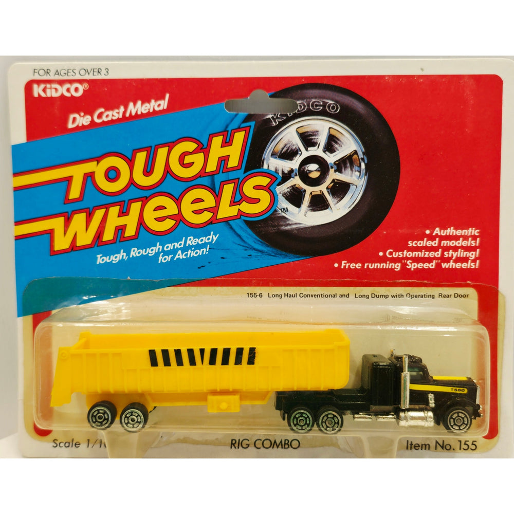 VINTAGE *NEW* 1981 Kidco Tough Wheels Pace Cabover & Long Haul Die-Cast Toys