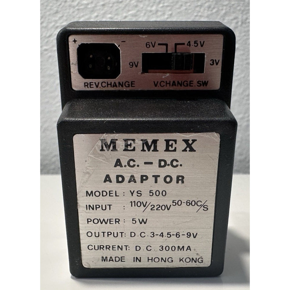 VINTAGE *NEW* 1980's Memex DC300MA 110V/220V 5W AC/DC Power Adaptor