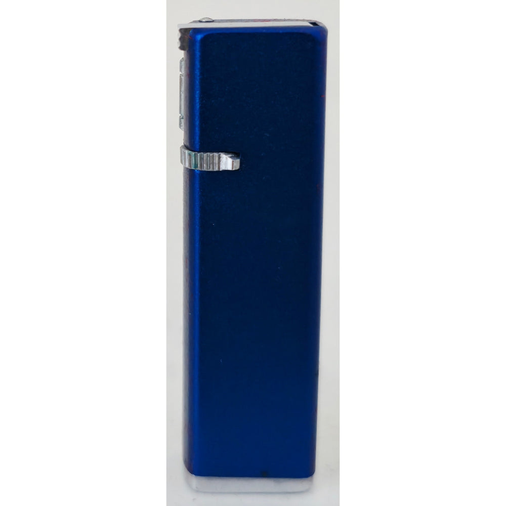 VINTAGE *NEW* 1950's Kron Imperial Blue and Silver Lighter Japan