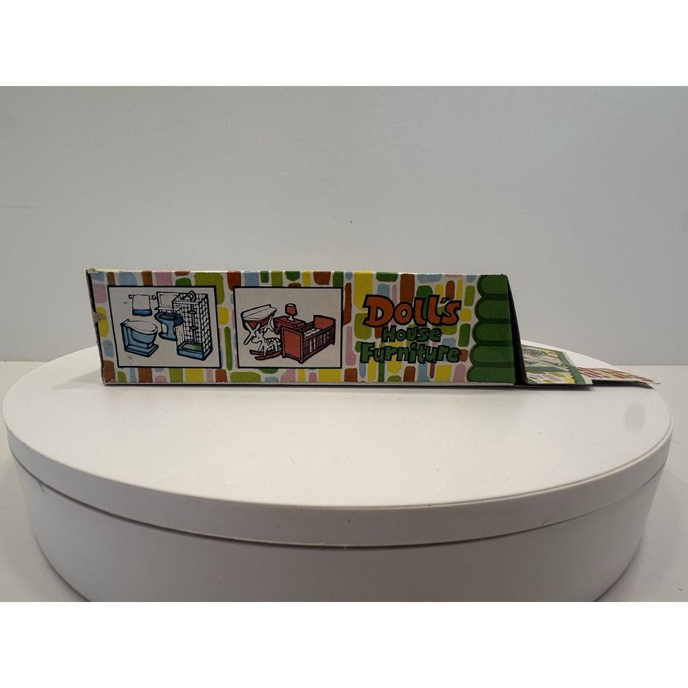 VINTAGE *NEW* 1970's Living Room Dollhouse Furniture Set