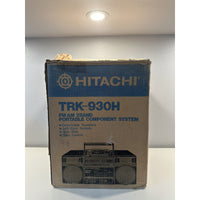 VINTAGE *NEW* 1980's Hitachi TRK-930H Speakers Cassette AM/FM Stereo