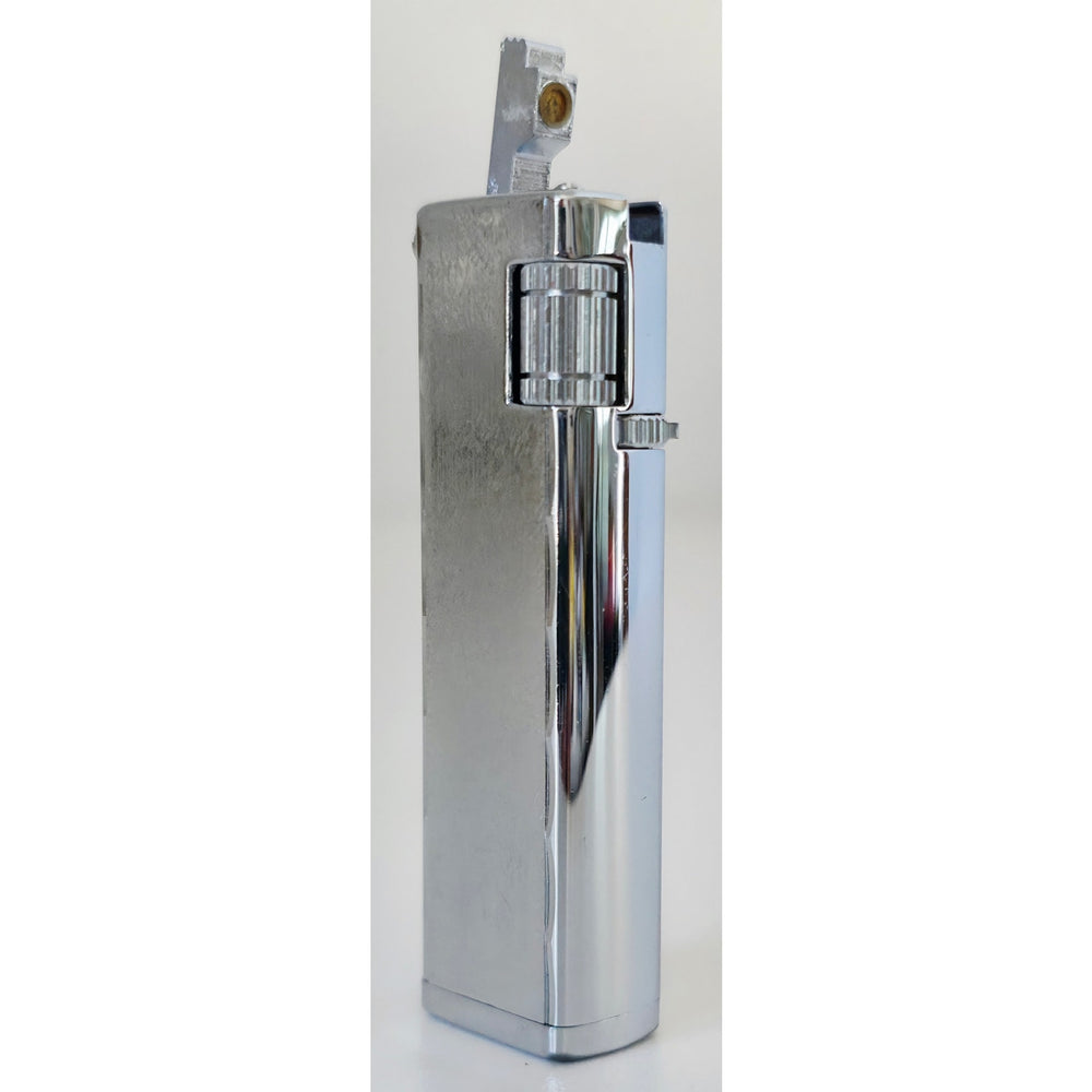 VINTAGE *NEW* 1960's Thin Silver Textured Lighter in Original Box by Supreme USA