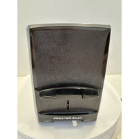 VINTAGE *NEW* 1980's Proctor Silex 2-Slice Toaster Black and Chrome USA