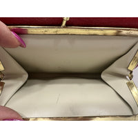 VINTAGE *NEW* 1970's Red Leather - Check, Change, Credit Card, ID Wallet